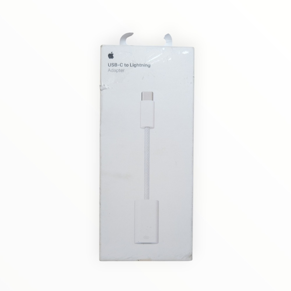 C1-O Apple USB-C to Lighting Adapter for Apple iPhone - White (Open Box)